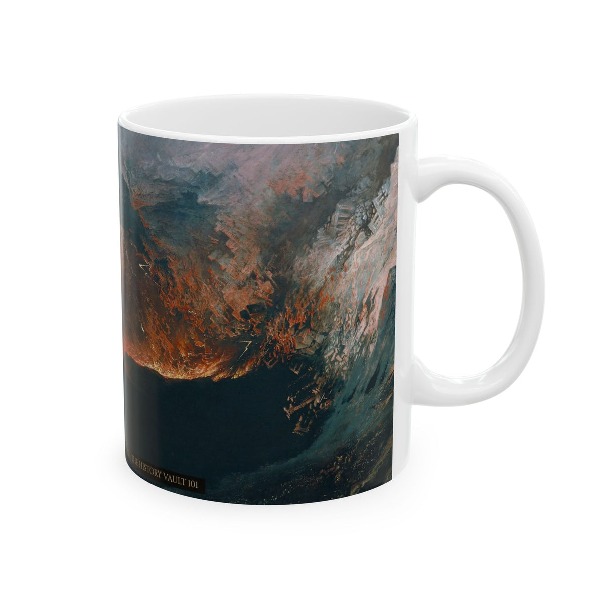 The Great Day of His Wrath Mug (11oz) | John Martin Apocalypse Art Mug