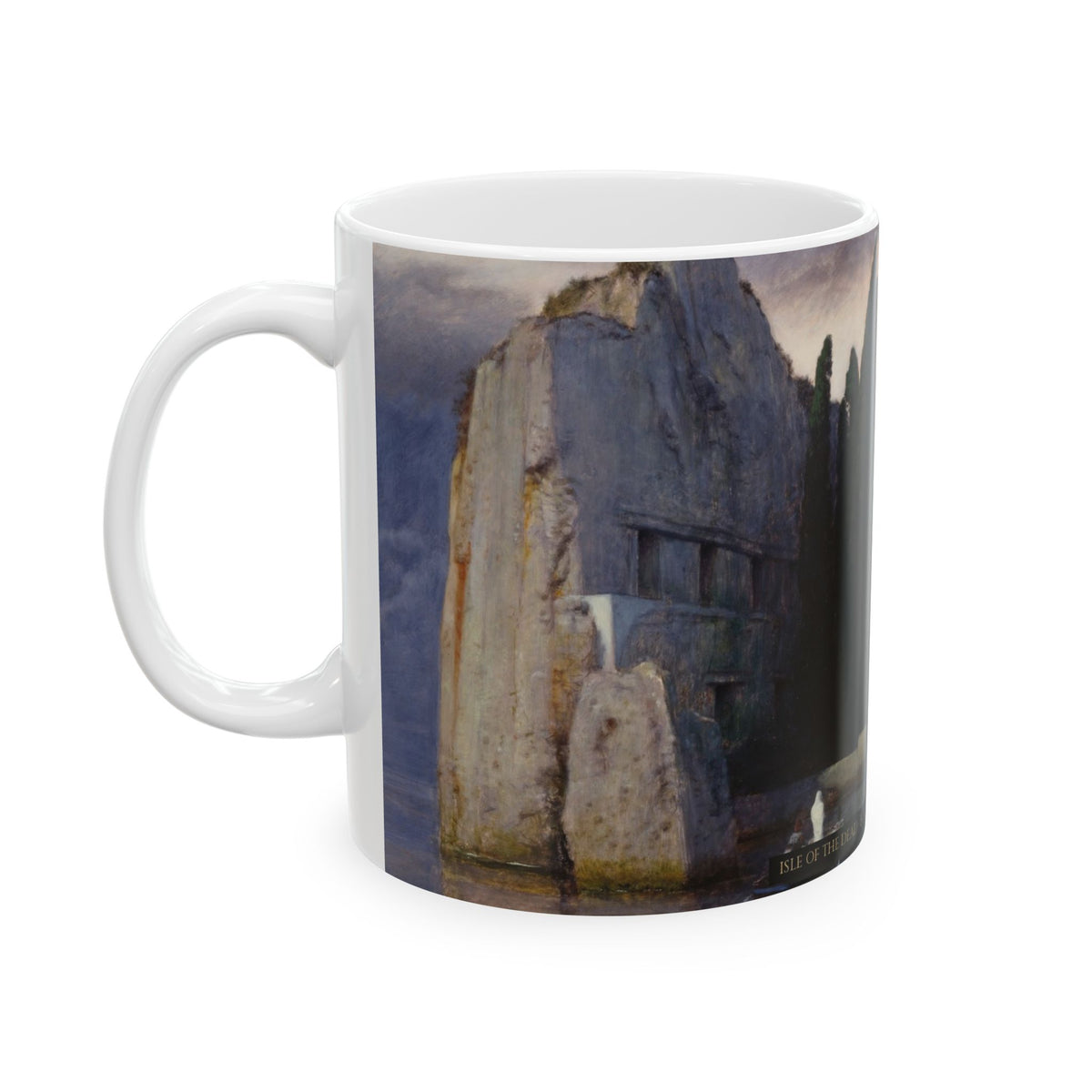Isle of the Dead Mug (11oz) | Böcklin 1883 Dark Art Coffee Mug
