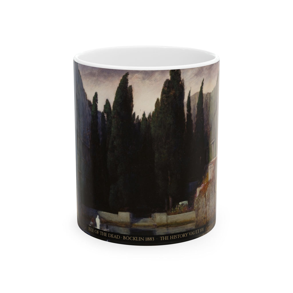 Isle of the Dead Mug (11oz) | Böcklin 1883 Dark Art Coffee Mug