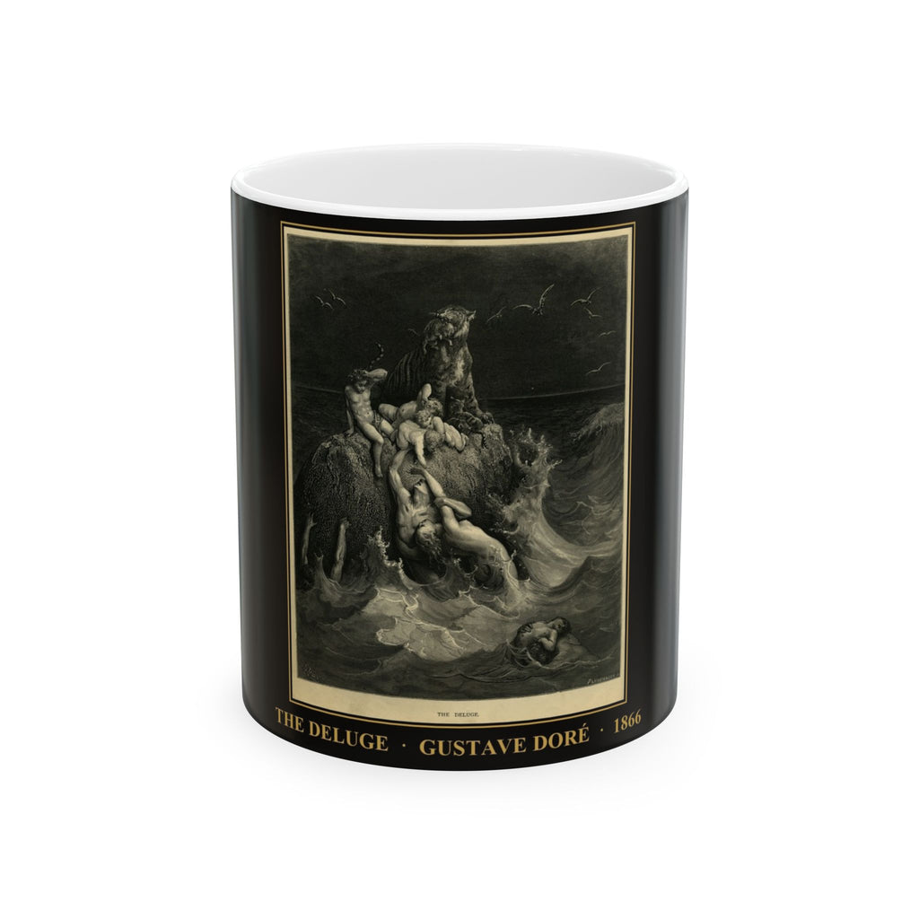 The Deluge Mug (11oz) | Gustave Doré 1866 Bible Engraving Coffee Mug