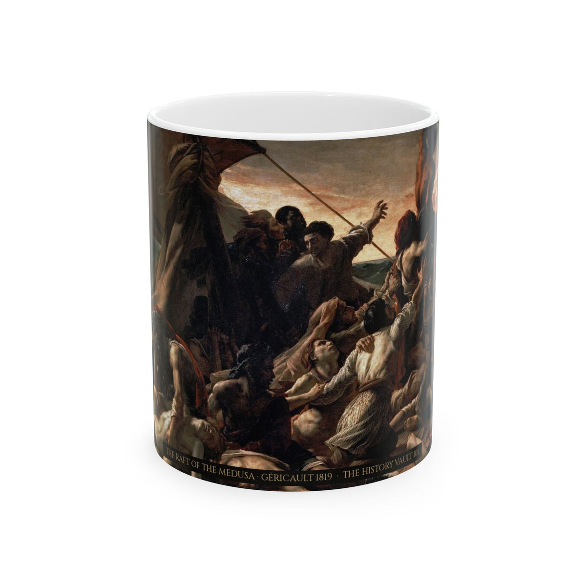 The Raft of the Medusa Mug (11oz) | Géricault Shipwreck Art Mug