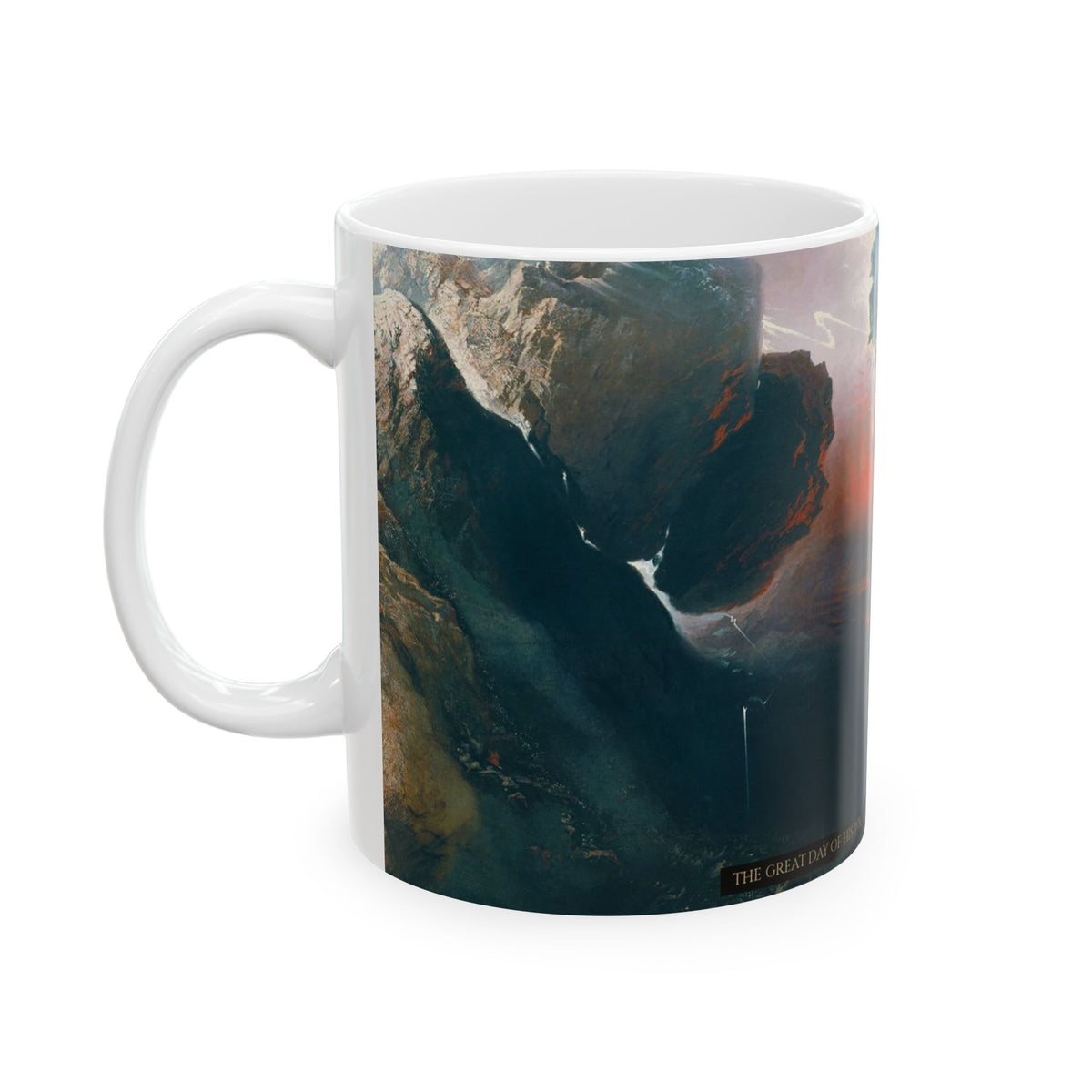 The Great Day of His Wrath Mug (11oz) | John Martin Apocalypse Art Mug