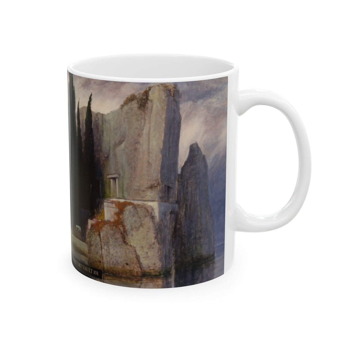 Isle of the Dead Mug (11oz) | Böcklin 1883 Dark Art Coffee Mug