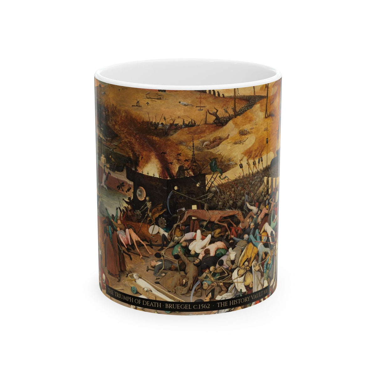 The Triumph of Death Mug (11oz) | Bruegel Dark History Coffee Mug