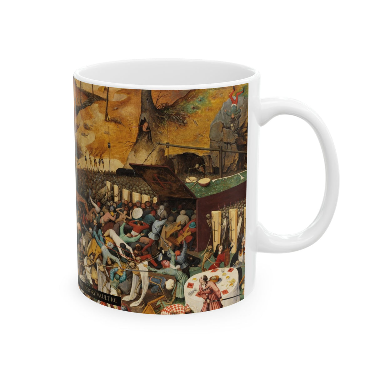 The Triumph of Death Mug (11oz) | Bruegel Dark History Coffee Mug