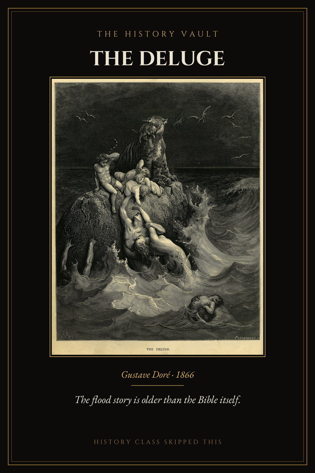 Dark History Art Prints: Set of 4 (Printable)