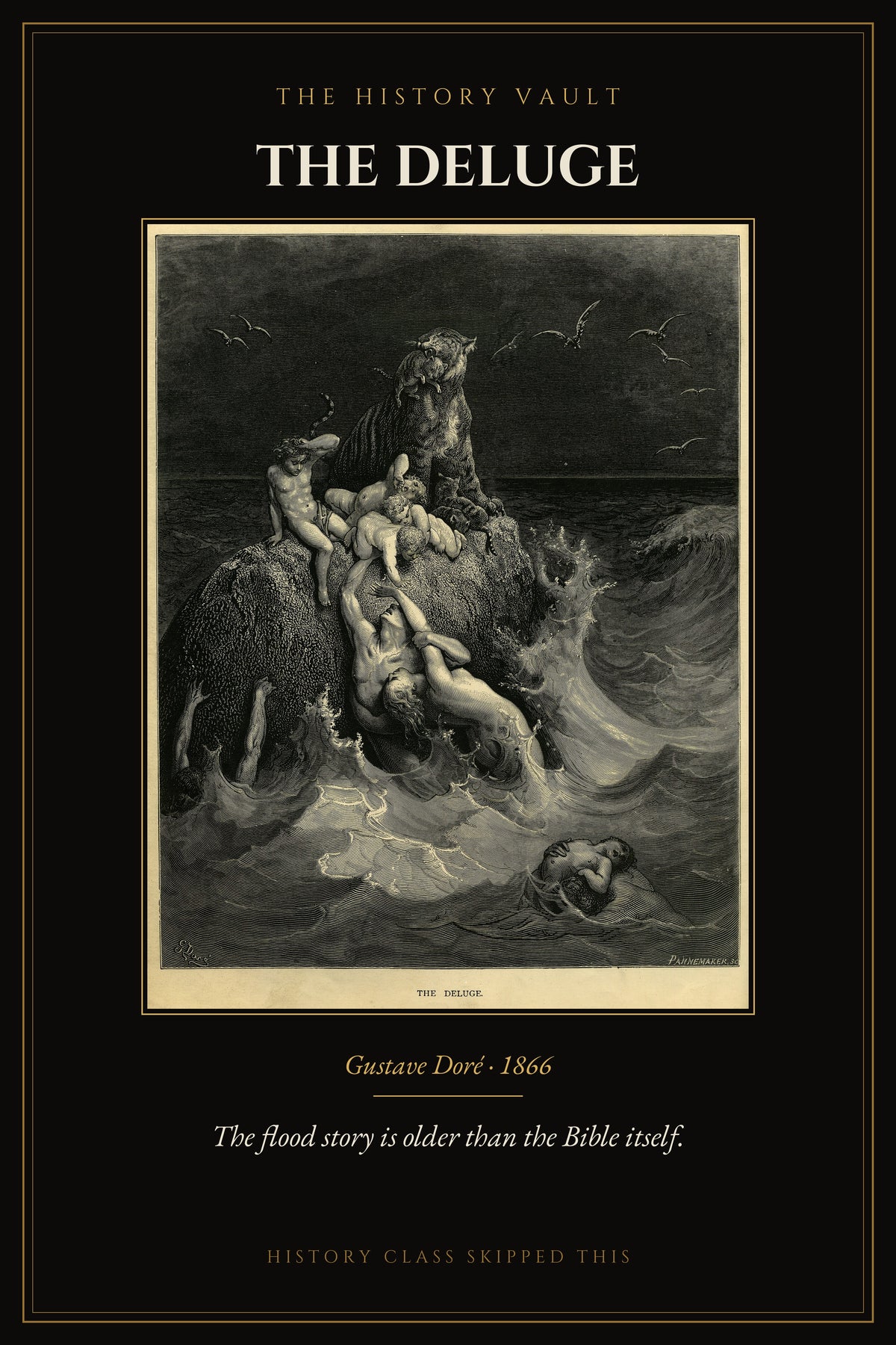 Dark History Art Prints: Set of 4 (Printable)