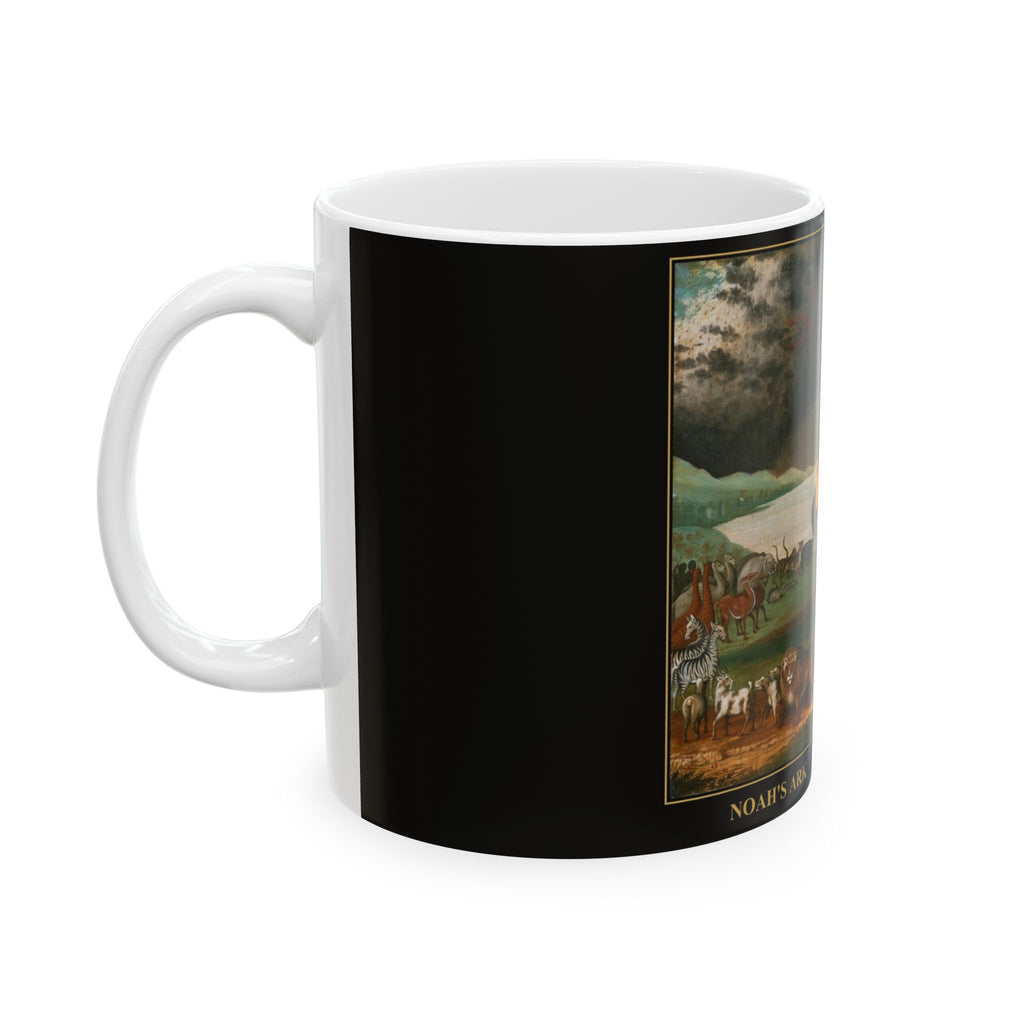 Noah's Ark Mug (11oz) | Edward Hicks 1846 Bible Art Coffee Mug