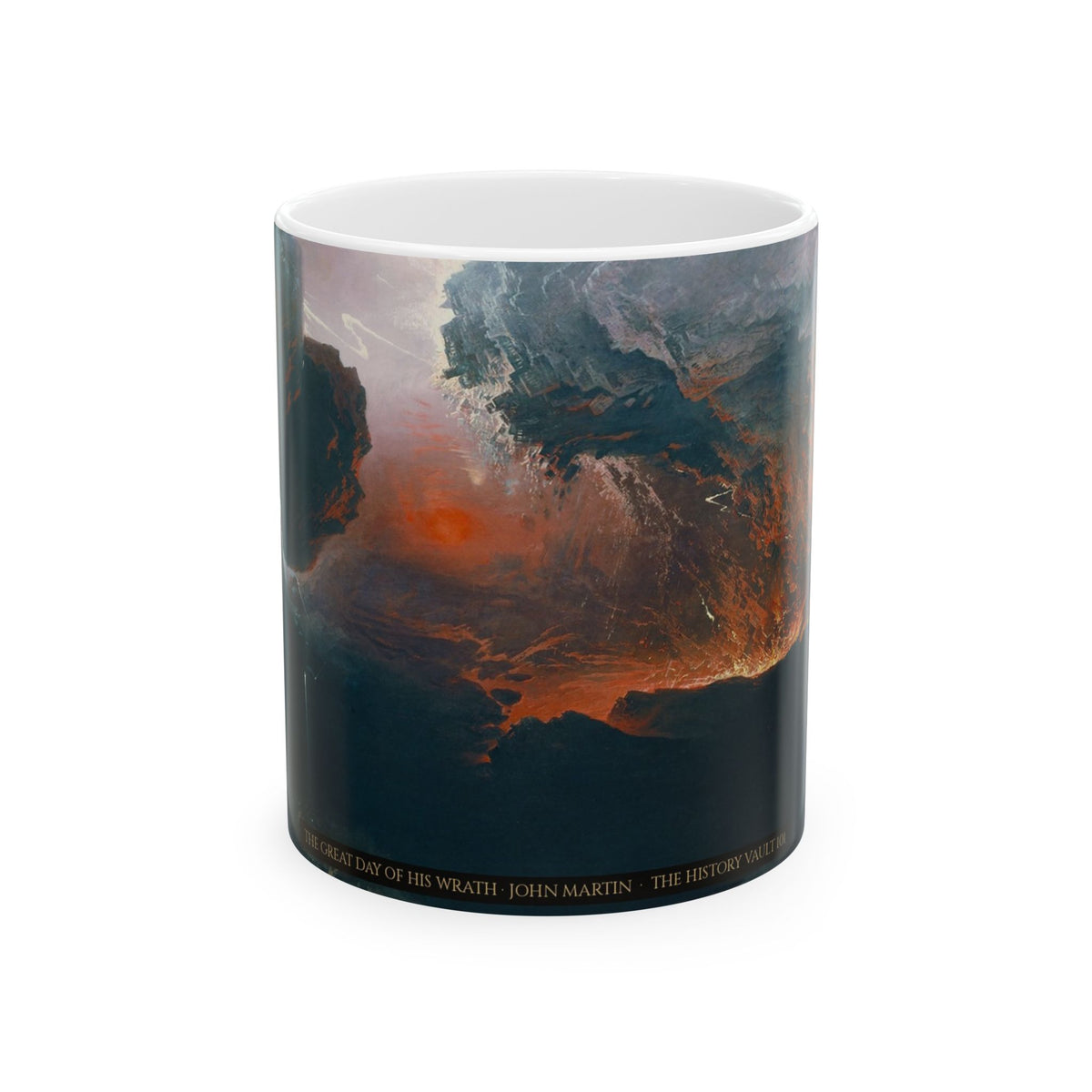 The Great Day of His Wrath Mug (11oz) | John Martin Apocalypse Art Mug